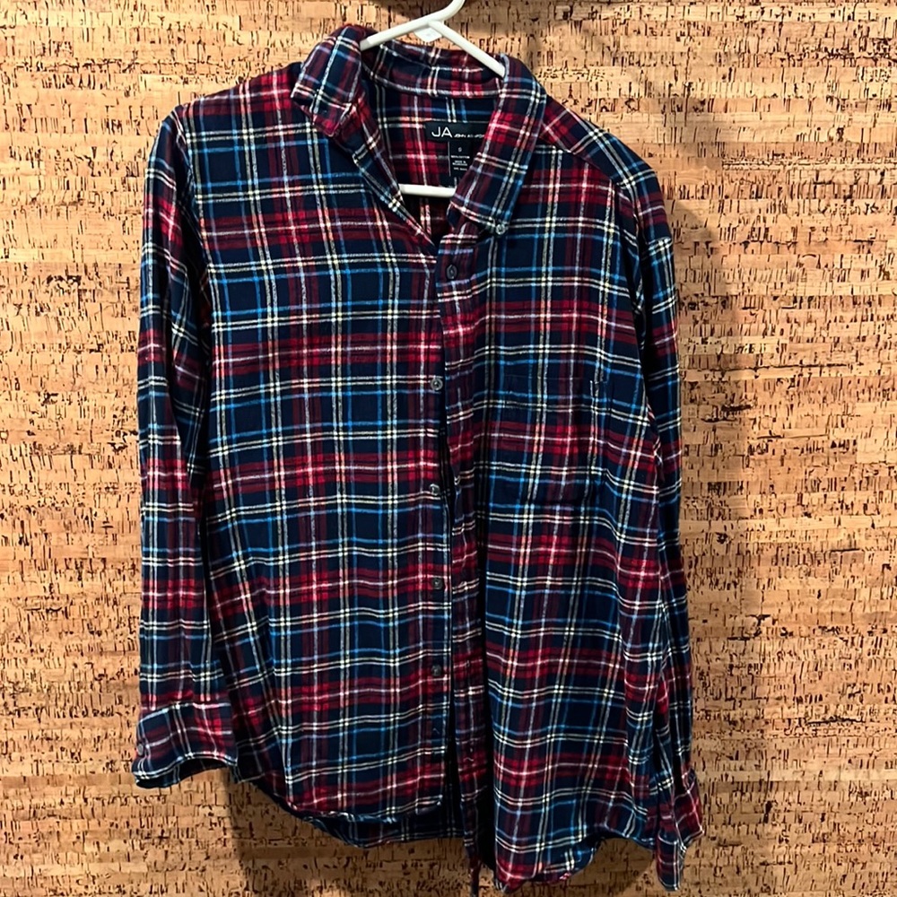 JA John Ashford Flannel Button Down